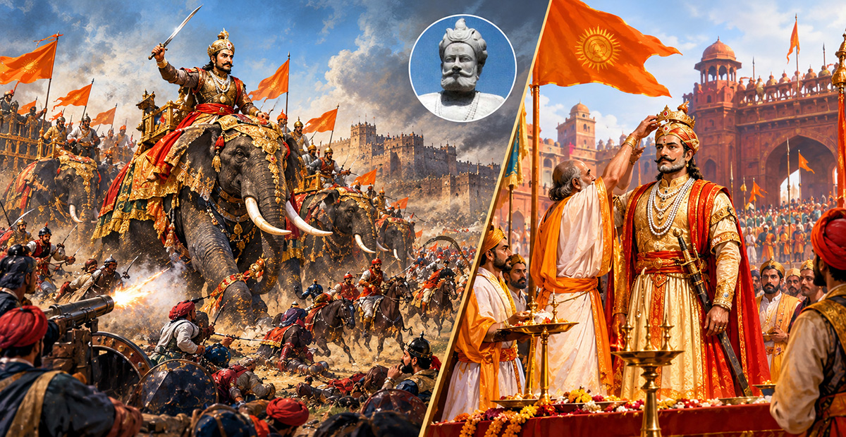 The Strategy of Hemu That Won the Battle of Tughlaqabad & Drove Mughal Empire Out of Delhi Within Hours