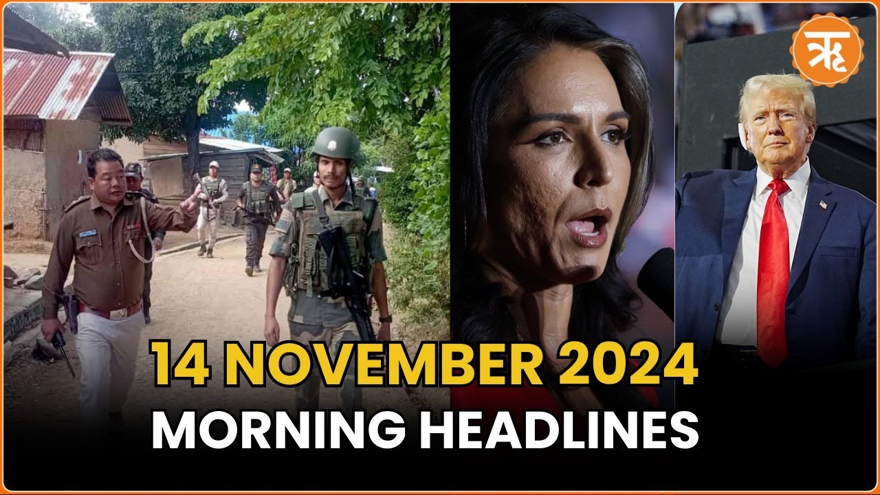 News Flash: Jharkhand Polls, SC Verdict on Bulldozer Justice, Tulsi Gabbard Picked By Trump