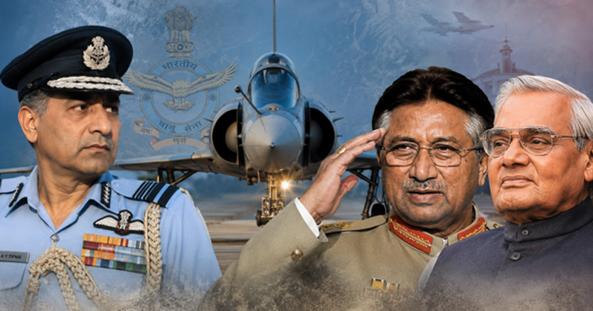 Those 10 Seconds at Rashtrapati Bhavan That Echoed for Years: When Air Chief Marshal Tipnis Refused to Salute General Musharraf