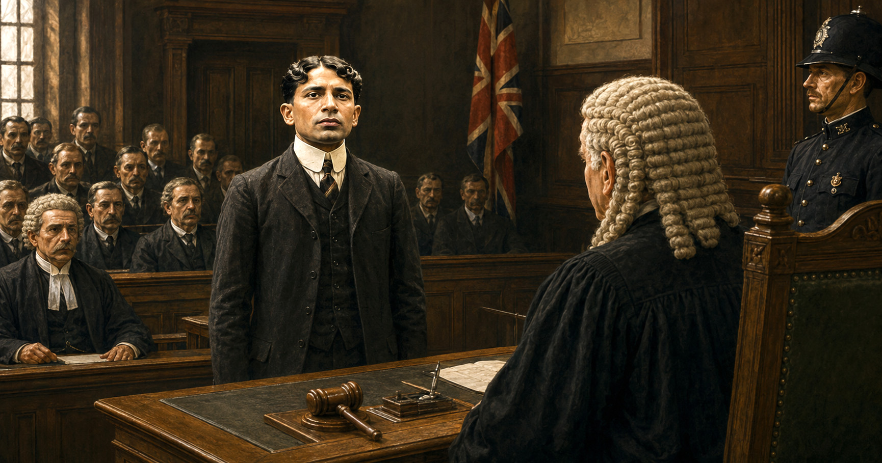 Madan Lal Dhingra’s Defiant Trial in London: When He Challenged British Rule in Court in 1909