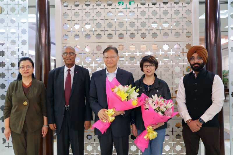  Chinese Ambassador to India Xu Feihong Presents Letter of Credence to Ministry of External Affairs