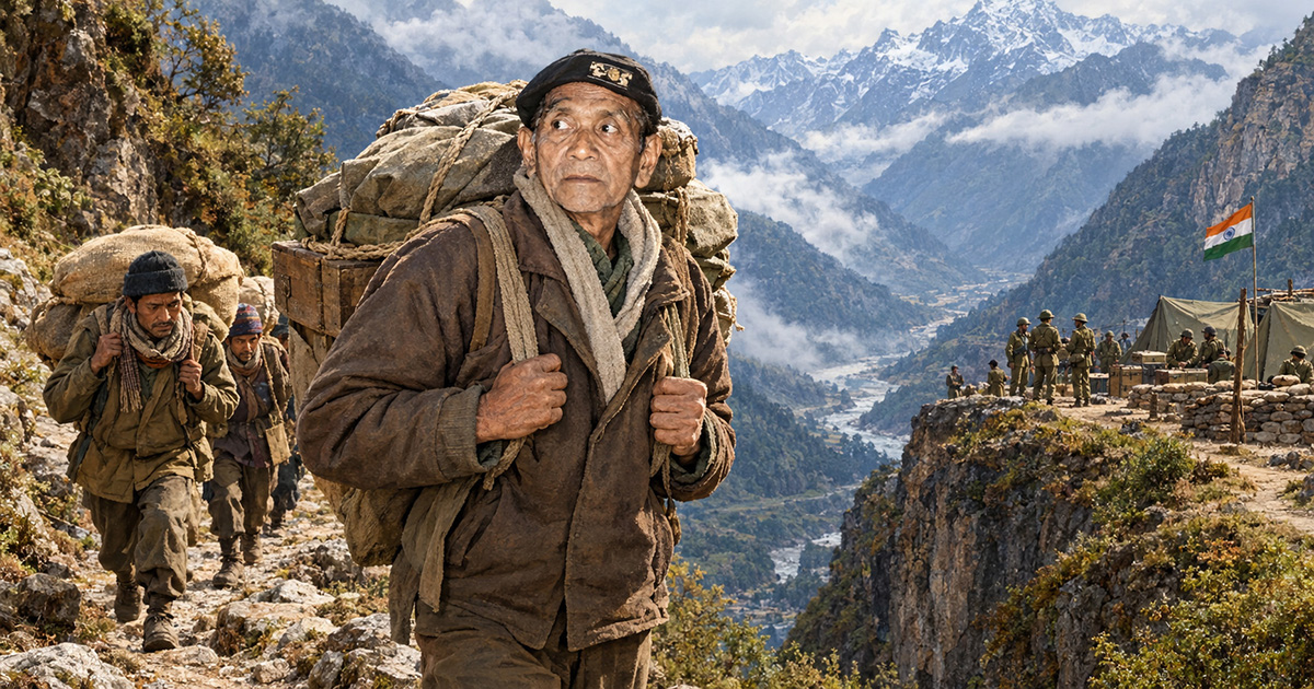 No Gun, No Uniform… Yet This Tribal Farmer Took on China in 1962: Know the Incredible Story of Alorno Pul