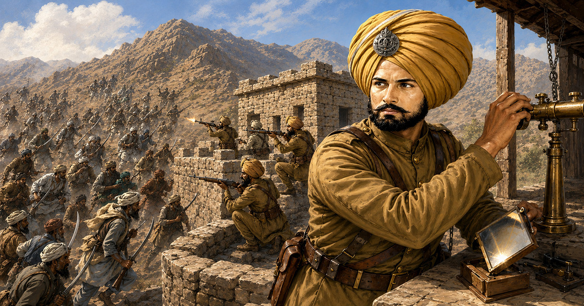 Battle of Saragarhi: Sepoy Gurmukh Singh, the Young Sikh Warrior, Who Fought to the End at Battle