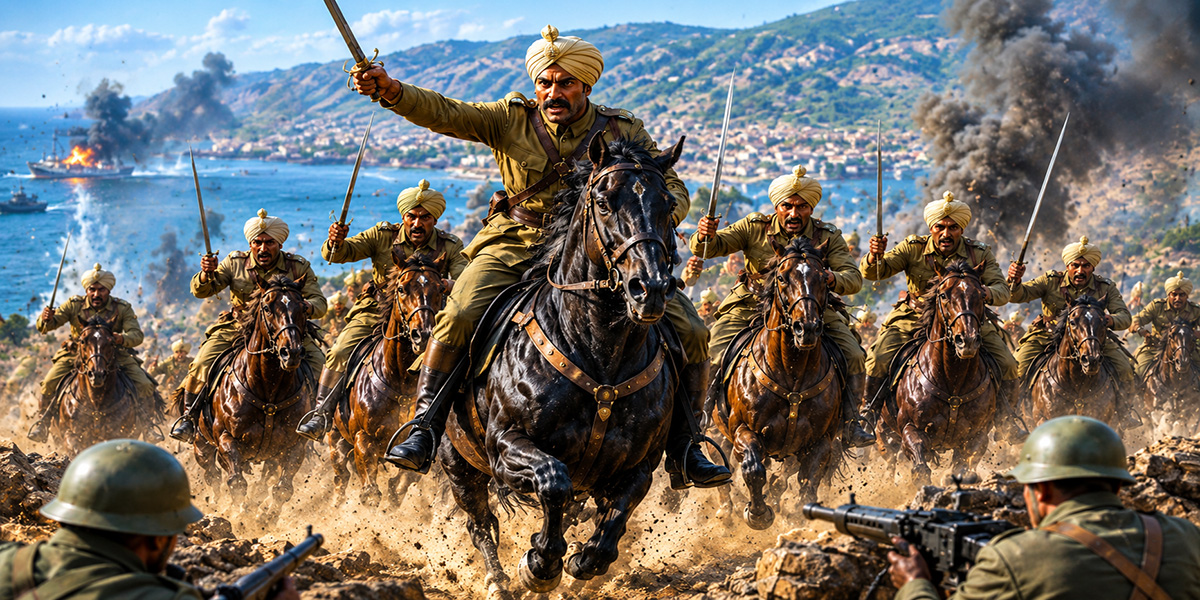 The Battle of Haifa: When 600 Indian Horsemen Cavalry Defeated Ottoman Empire in 1918