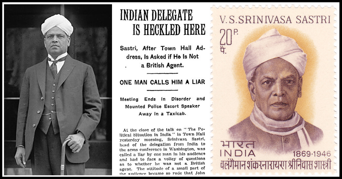 How V. S. Srinivasa Sastri Used English to Defeat Racial Discrimination and Save Indians in South Africa?