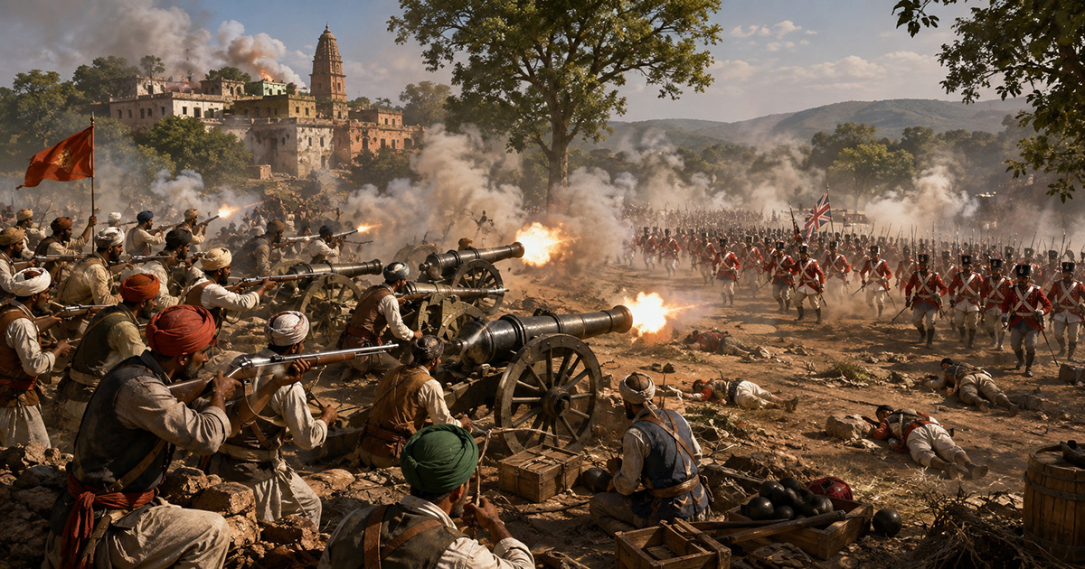 Battle of Chatra 1857: How Jaimangal Pandey Turned Against the British & Fought Them?