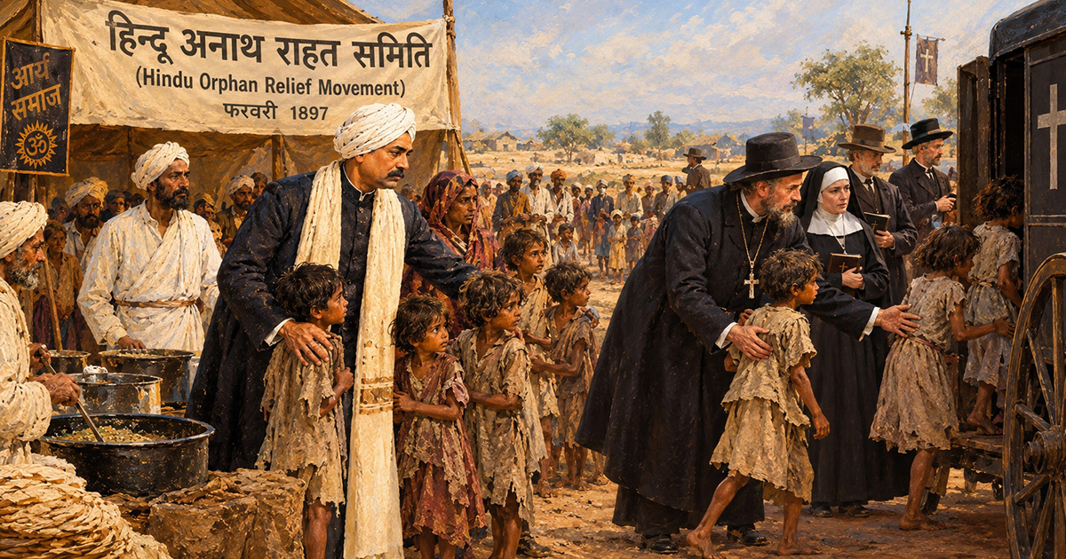 The Blow of Famine and the Threat of Conversion: When Lala Lajpat Rai Saved Hundreds of Hindu Orphans