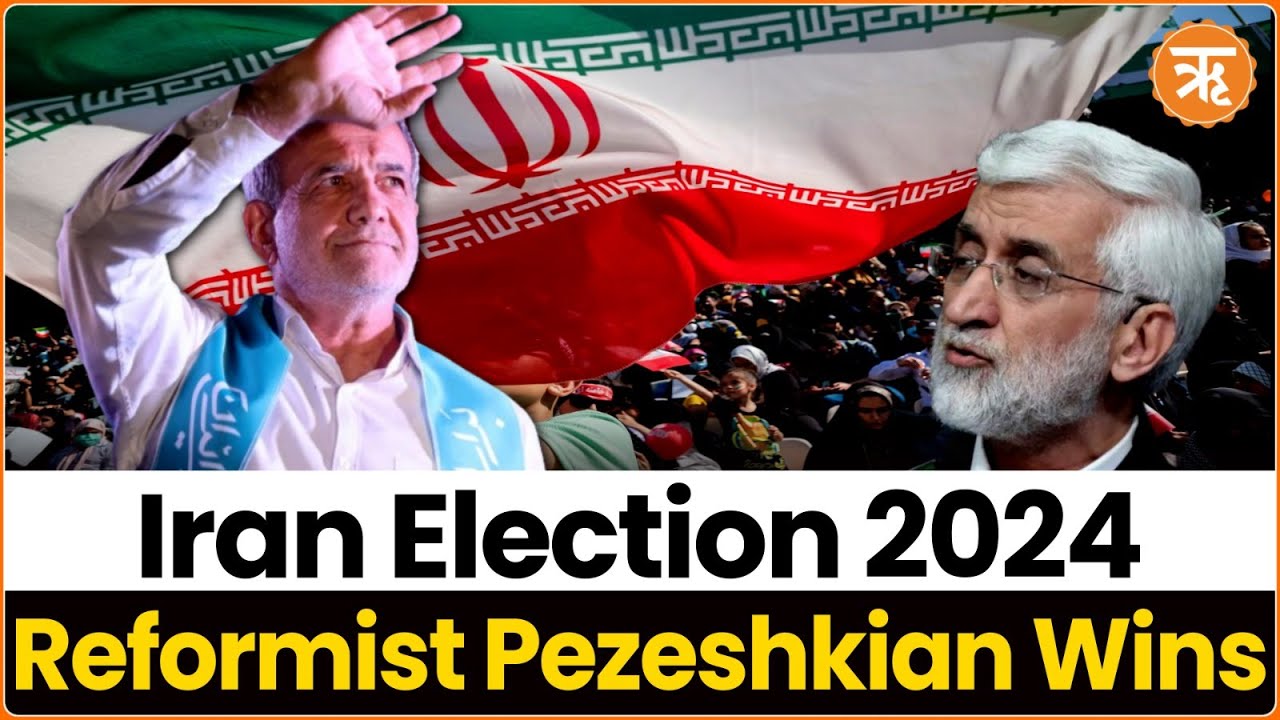 Iran Elects Reformist Masoud Pezeshkian as President, Defeating Hardliner Saeed Jalili