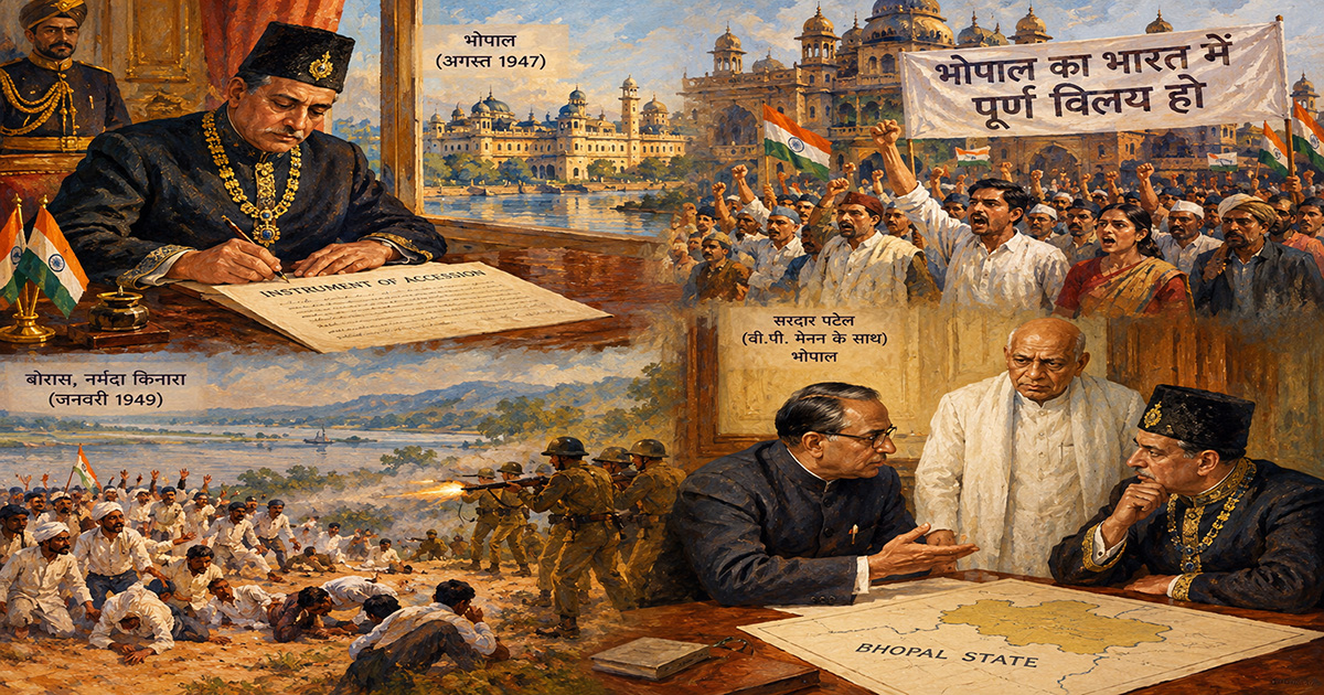 The Integration of Bhopal: When Nawab Hamidullah Khan, Who Sought to Fragment India, Faced Sardar Vallabhbhai Patel