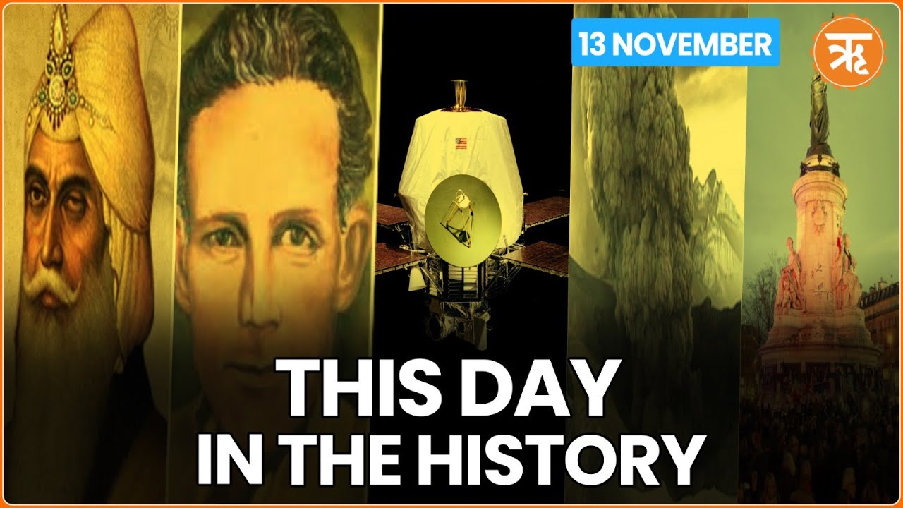 This Day in History | Maharaja Ranjit Singh | NASA’s Mariner-9 Unveils Mars | Paris Attacks of 2015