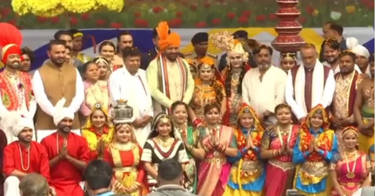 CM Nayab Singh Saini Inaugurates 38th Basant Utsav in Panchkula, Cultural Performances Enthrall Audience
