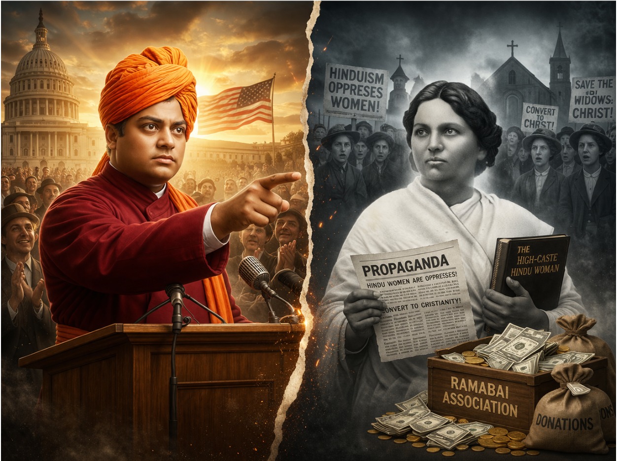 The Chicago Confrontation of 1893: When Swami Vivekananda Exposed Pandita Ramabai’s ‘Propaganda Network’ to the World