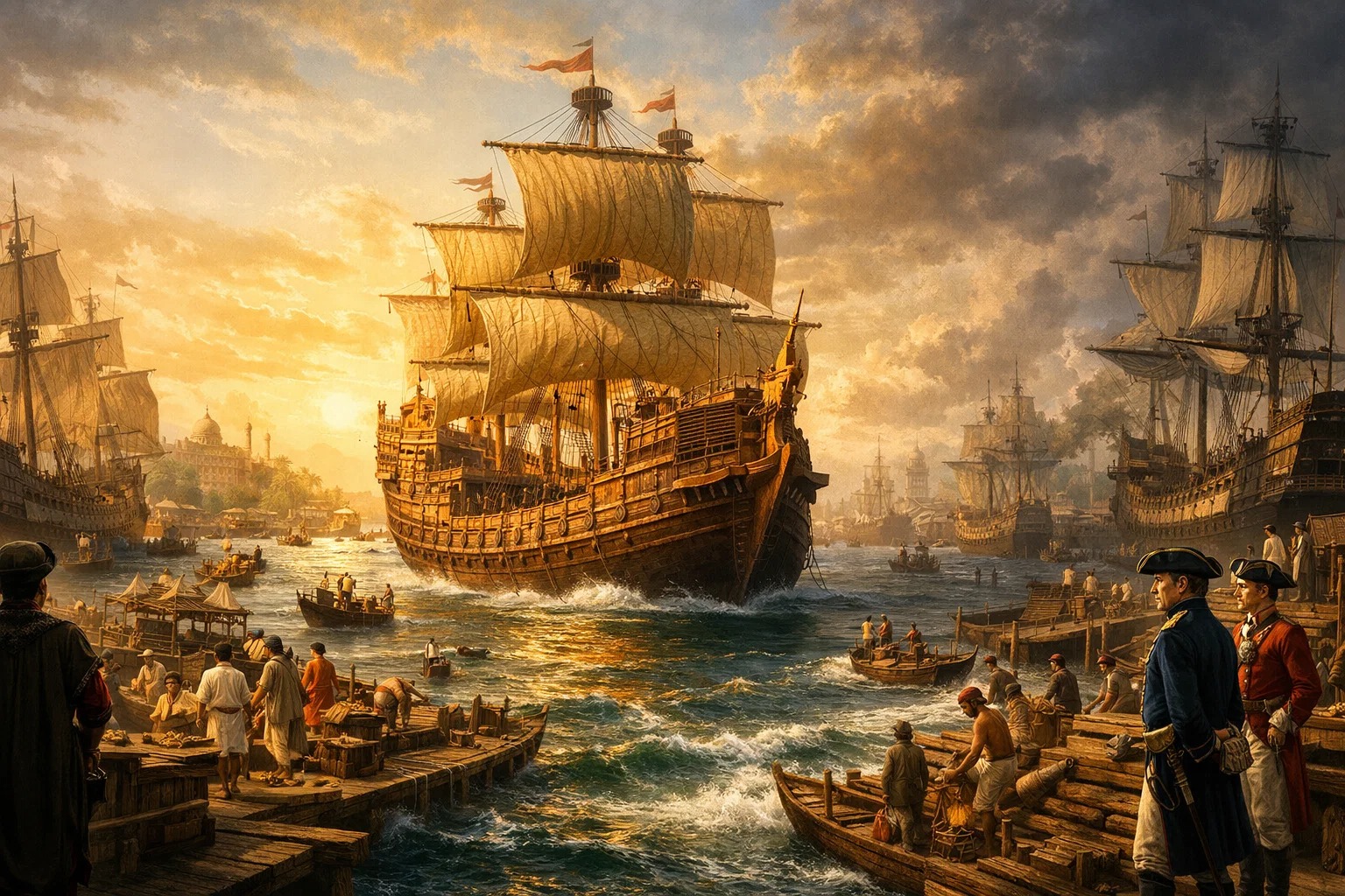 Fact Checking Maritime Myth of British Raj: How Indian Maritime Expertise Powered the British East India Company