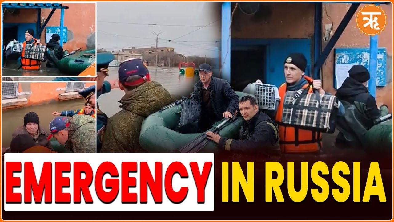 Flood Hit Russia Declares Emergency Thousands Forced to Evacuate Homes Flooded