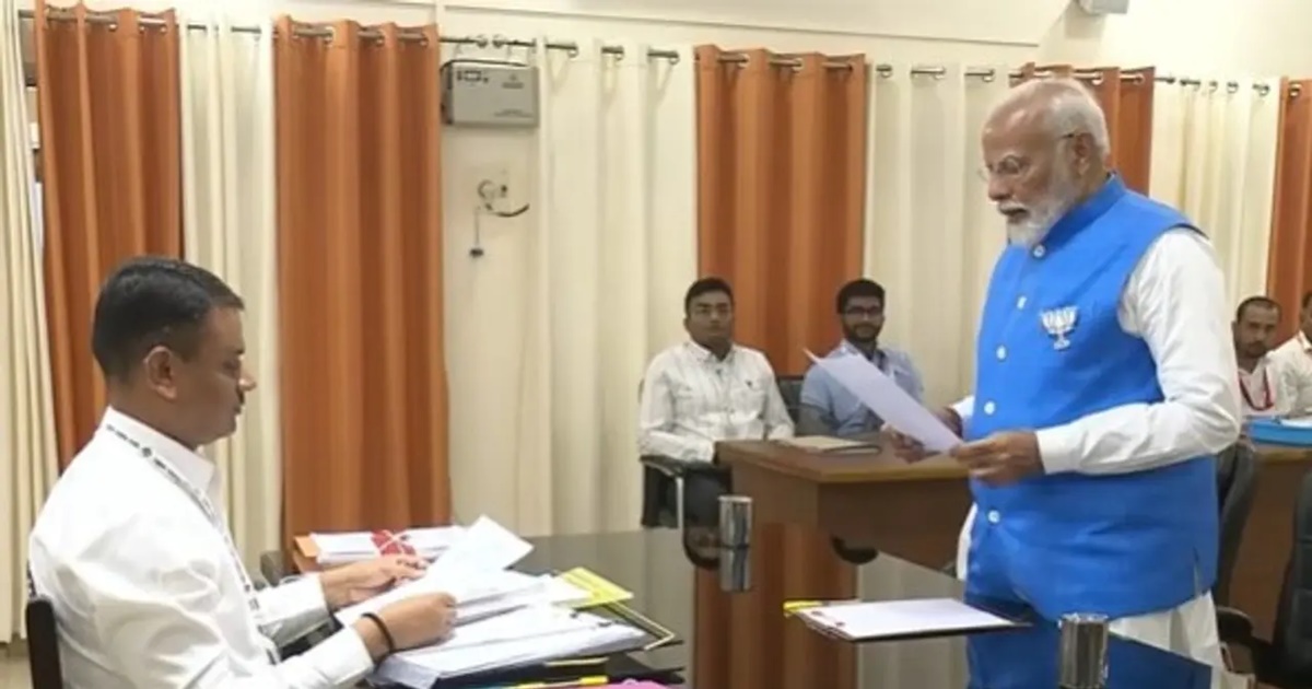 Lok Sabha Elections: Prime Minister Narendra Modi Files Nomination From Varanasi On Tuesday