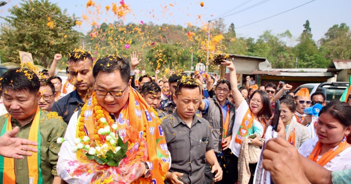Kiren Rijiju confident of securing fourth term from Arunachal West Lok Sabha seat