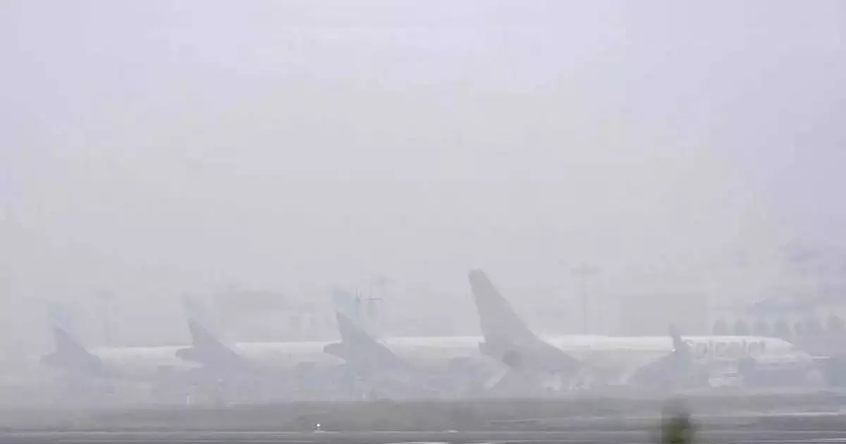 60 Flights Delayed At Kolkata Airport Due To Dense Fog