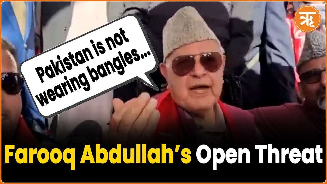 NC Chief Farooq Abdullah Threatens India after Rajnath Singh’s “POJK Integral Part of India” Remark