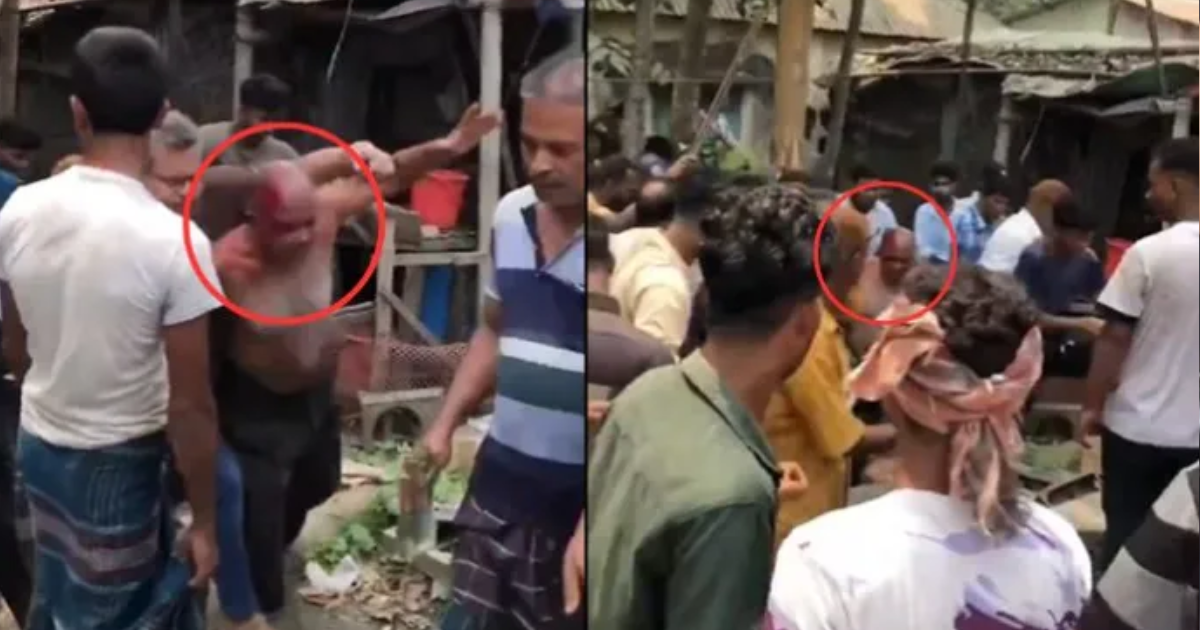 Atrocities On Hindus Continues In Bangladesh: Muslim Mob Attacks Hindu Man Over Blasphemy Allegations in Bangladesh