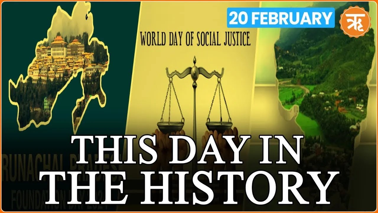 THIS DAY IN HISTORY | Feb 20 1987, marks the Foundation Day of Arunachal Pradesh