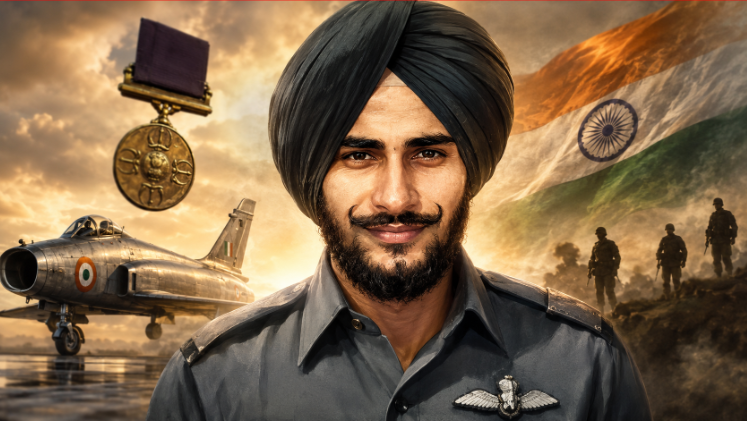 The Lone Guardian of Srinagar Airfield: How Flying Officer Nirmaljit Singh Sekhon Snatched Kashmir from Six Pakistani Sabre Jets