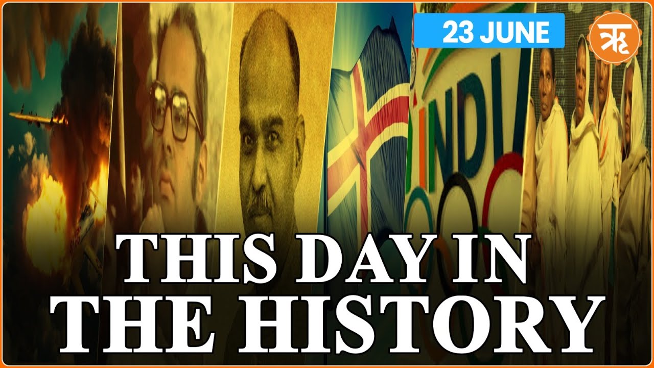 This Day in The History | Sanjay Gandhi’s Tragic Plane Crash on June 23, 1980