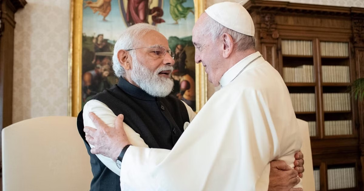 PM Modi Commends Pope Francis’ Service to Humanity, Extends Invitation to Visit Bharat
