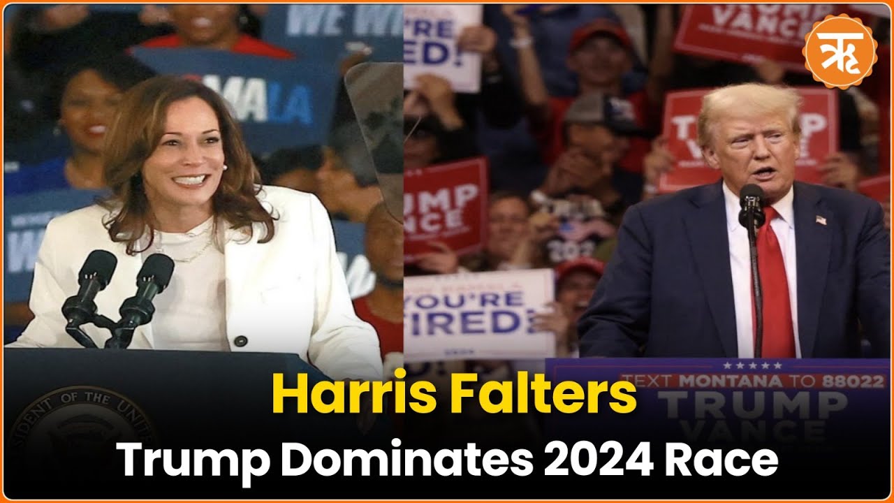 Kamala Harris Struggles in Key States as Trump Dominates Popular Vote