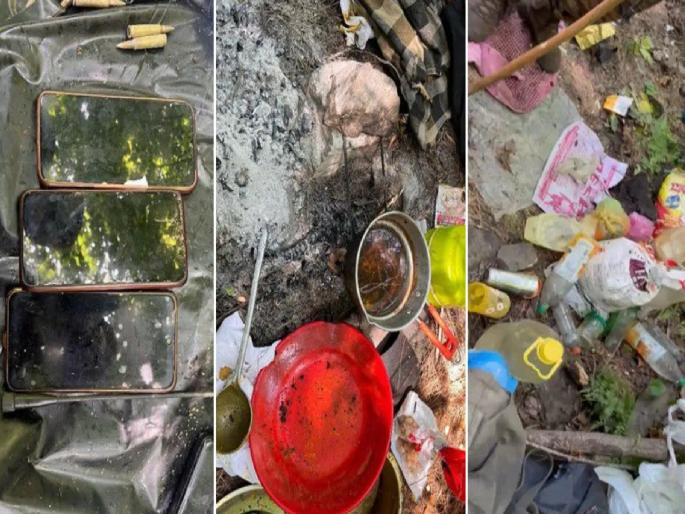 Items recovered from the site of incident