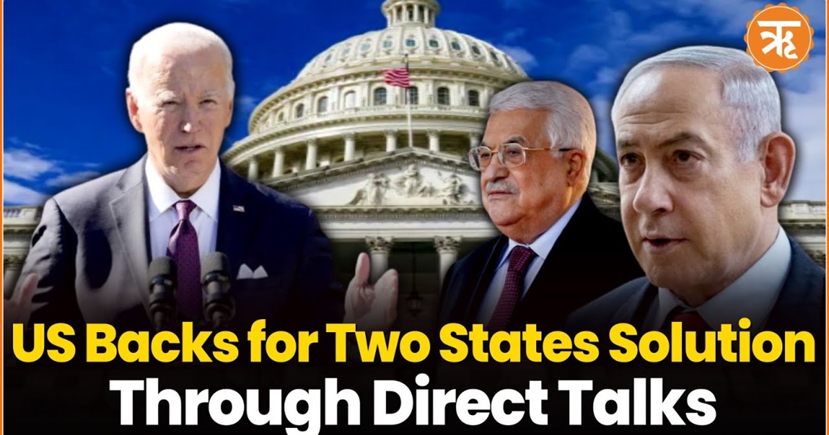 White House Raises Concern Over Two-State Solution For Palestine, Says Should Come Through Talks