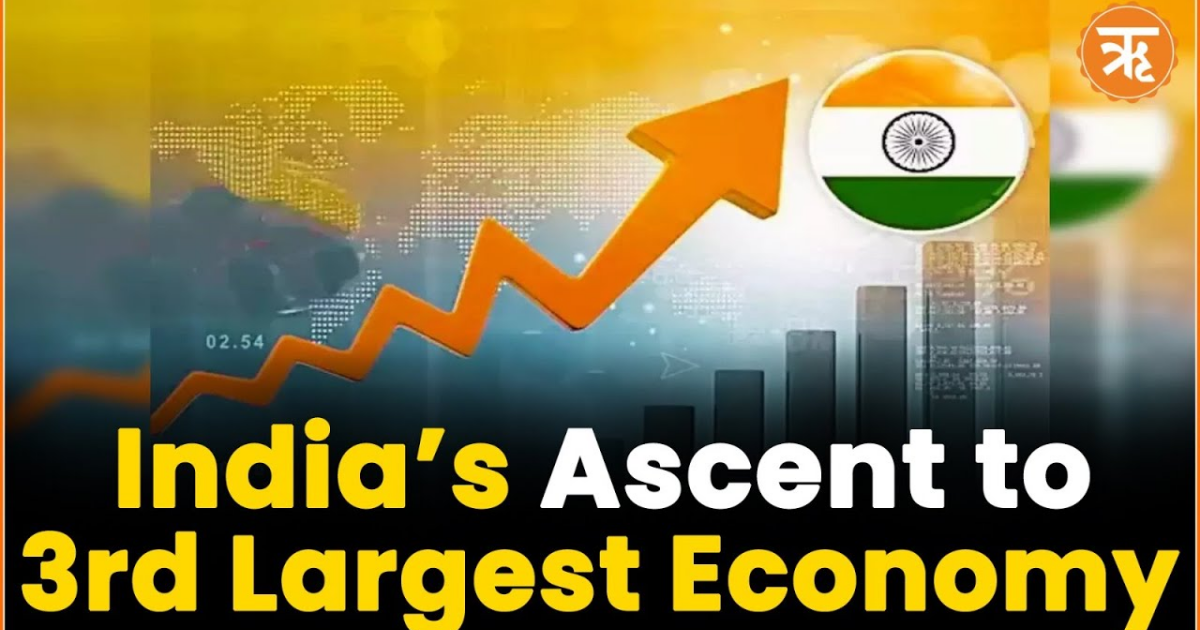 India’s Growth Trajectory Inroute to become 3rd Largest Economy