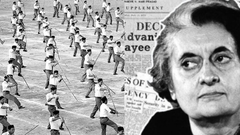 All You Need to Know About How RSS Fought Indira’s Emergency and Continues to Help India in Every Disaster