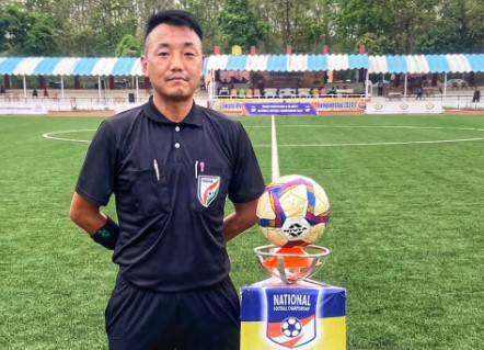 Sangam Kayang Becomes Arunachal Pradesh’s First National-Level Football Referee