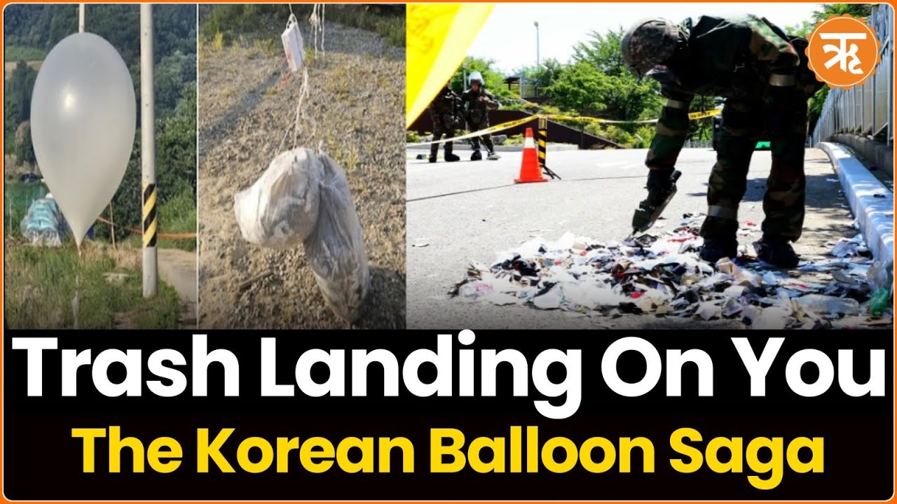 World South Korea Suspects Balloons Carrying Waste by Its Hostile Neighbour, North Korea
