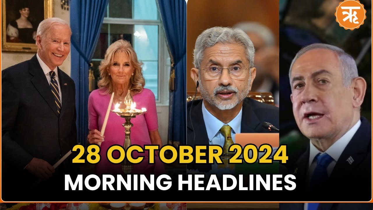 News Flash: Israel Hits Iranian Missile Site, India-China Border Update,Diwali at White House & More