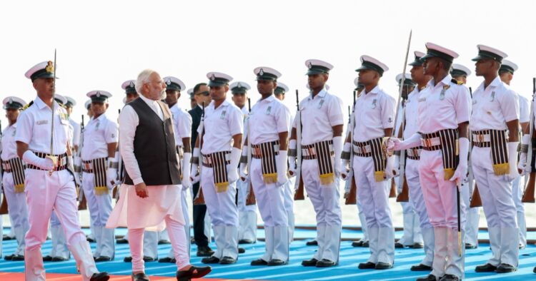 Bharat Navy Introduces New Epaulette Designs Inspired by Shivaji for Top Officers