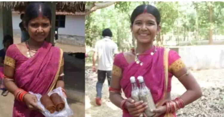 Bharatiye Tribal Woman Crowned 'Queen of Millets' Preserves 30 Rare Varieties
