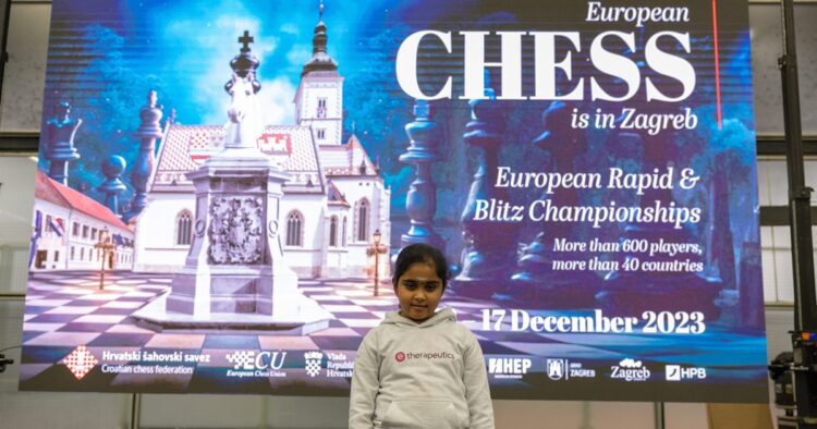 Bodhana Sivanandan, 8-Year-Old, Crowned Europe's Best Chess Player