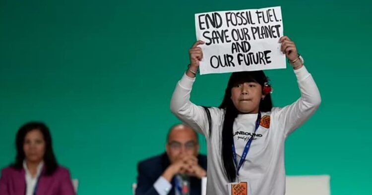 Licypriya Kangujam, 12 years’ old from Bharat’s Manipur, storms stage of COP28 Summit
