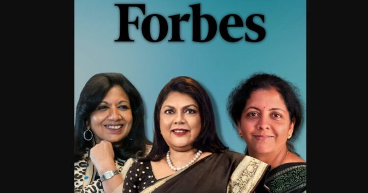 Nirmala Sitharaman and Three Others Make Forbes' Powerful Women List