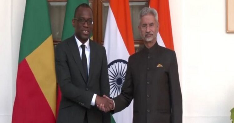 India and Benin Strengthen Ties as Foreign Ministers Meet in New Delhi. (ANI Photo)