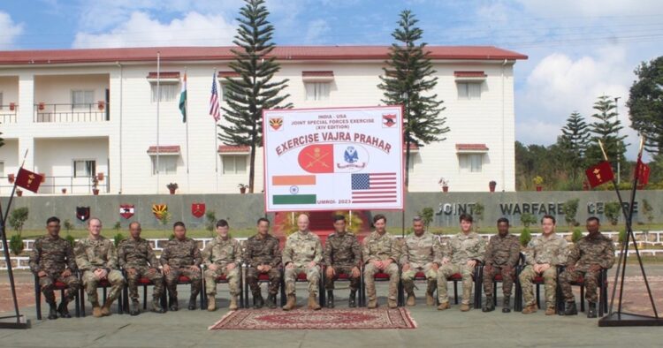 Successful Conclusion of Indo-US Joint Special Forces Exercise - Vajra Prahar 2023