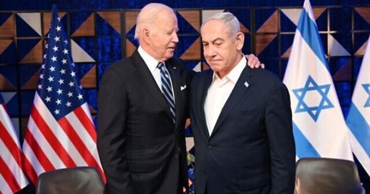 Biden Urges Hostage Release and Stresses Humanitarian Aid in Talks with Israel's Netanyahu Amidst Gaza Developments (Photo-Haim Zach/GPO)