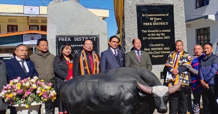 50 years of Phek Districthood: CM Neiphiu Rio exhorts people to keep alive Nagaland’s spirit of oneness