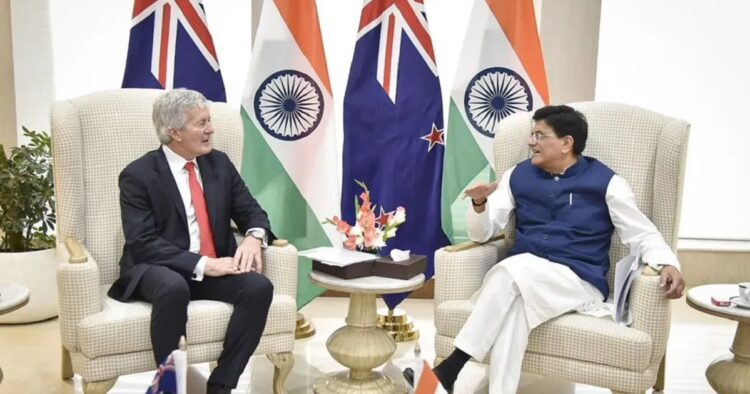 Piyush Goyal Boosts Trade Ties with New Zealand in Bilateral Meeting