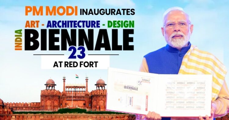 PM Modi at Art Biennale inauguration links progress of Bharat’s economy to better future of entire world