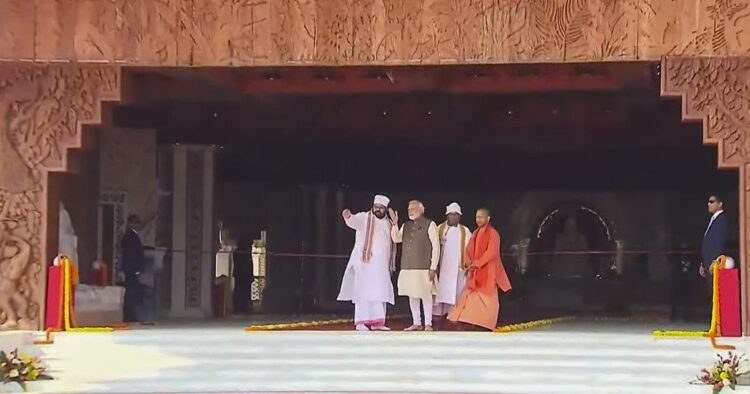 PM Modi inaugurates world’s largest meditation centre in UP’s Varanasi