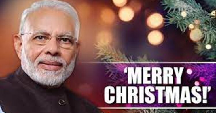 PM Modi Wishes Merry Christmas, Emphasizes Lessons from Lord Christ