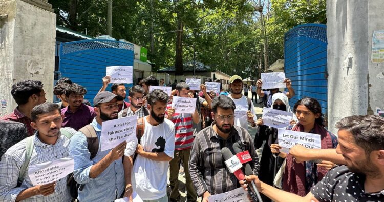 Students in Gilgit Baltistan Protest Soaring University Fees