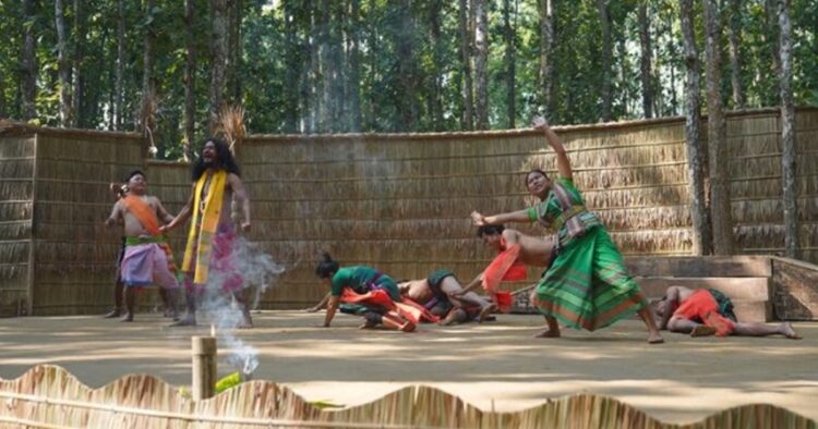 Assam’s Theatre Fest, Globally Acclaimed For Eco-Friendly Set Up, Begins Amidst Sal Trees